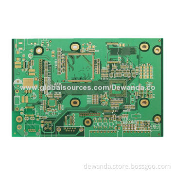 High-density multilayer PCBs, gold plated, for industrial control